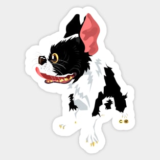 Wet Dog Sticker